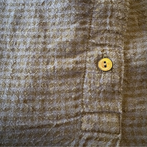 Eileen Fisher Organic Linen Shift Dress Resortwear Pockets popover Dress. - Picture 9 of 12